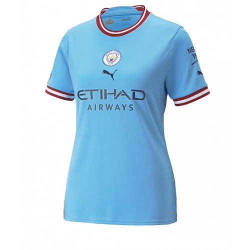 Manchester City Joao Cancelo #7 Hjemmedrakt Kvinner 2022-23 Kortermet Manchester City Joao Cancelo #7 Hjemmedrakt Kvinner 2022-23 Kortermet